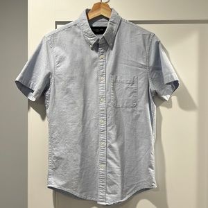 Abercrombie Stretch Short Sleeve Oxford Shirt